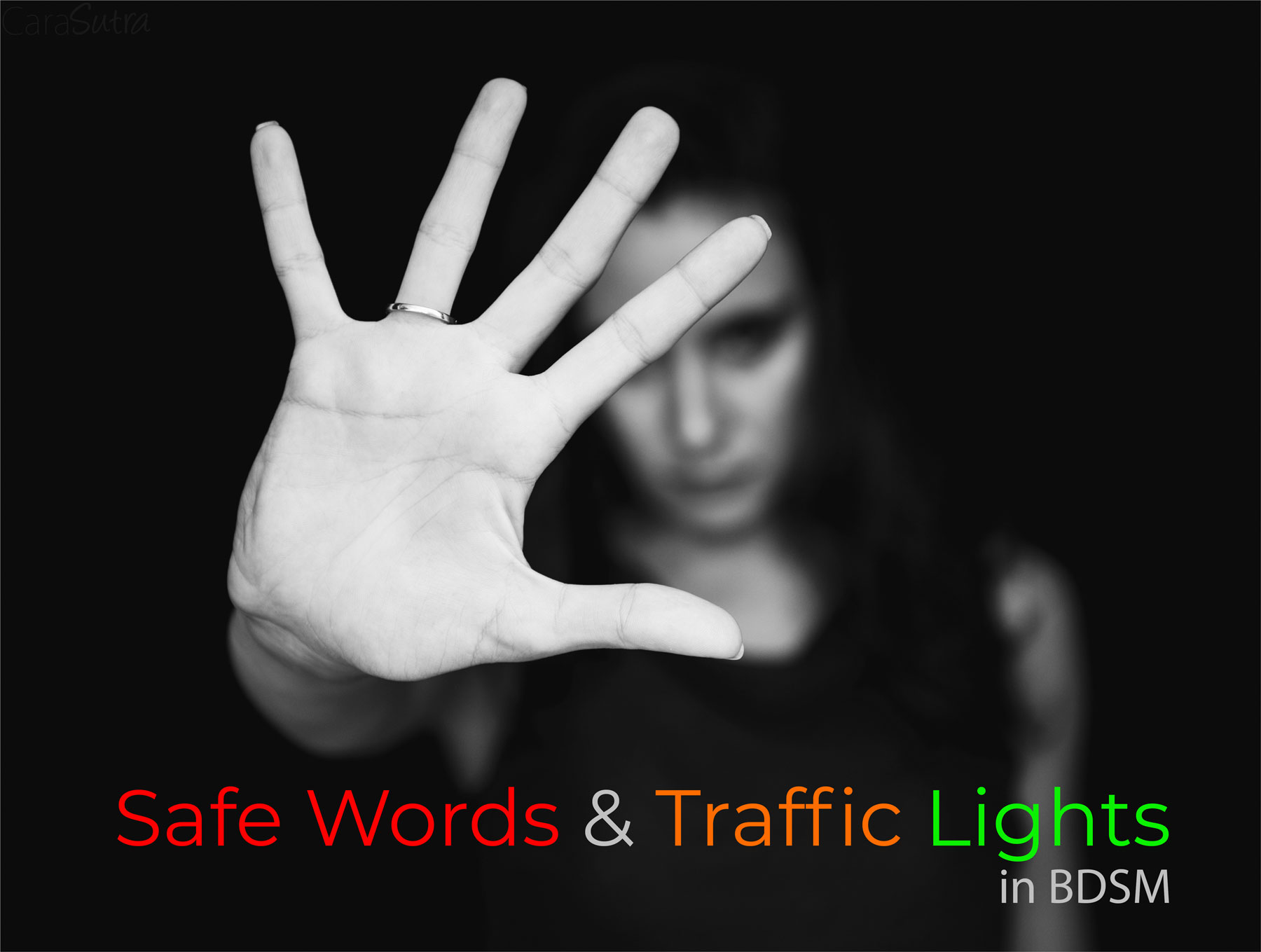 Safe words and traffic lights in BDSM Feat