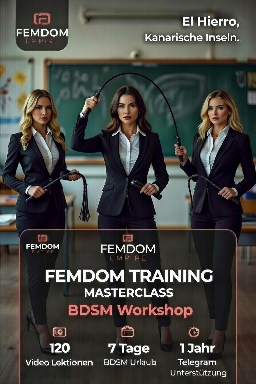 Femdom Workshop – Frauen beim praktischen Üben in einer sicheren Umgebung